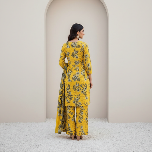 3 Piece Lawn Suit (Unstitched)