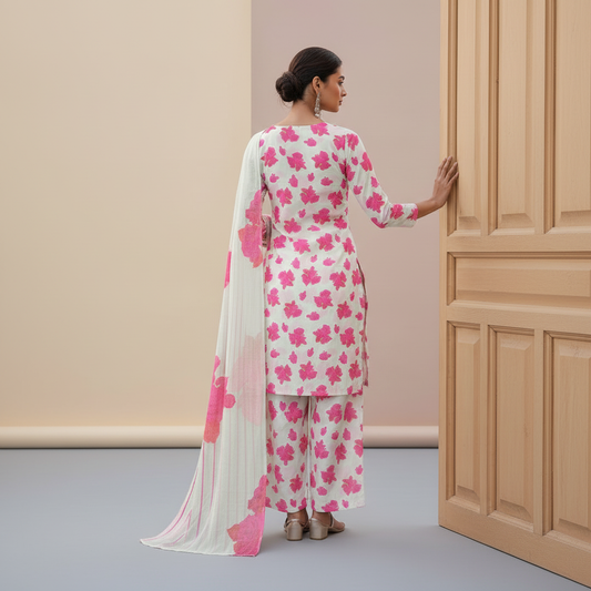 3 Piece Lawn Suit (Unstitched)