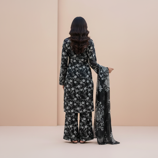3 Piece Lawn Suit (Unstitched)