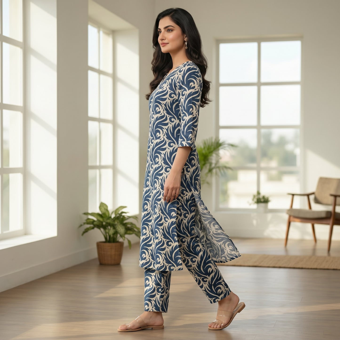 2 Piece Lawn Suit (Unstitched)