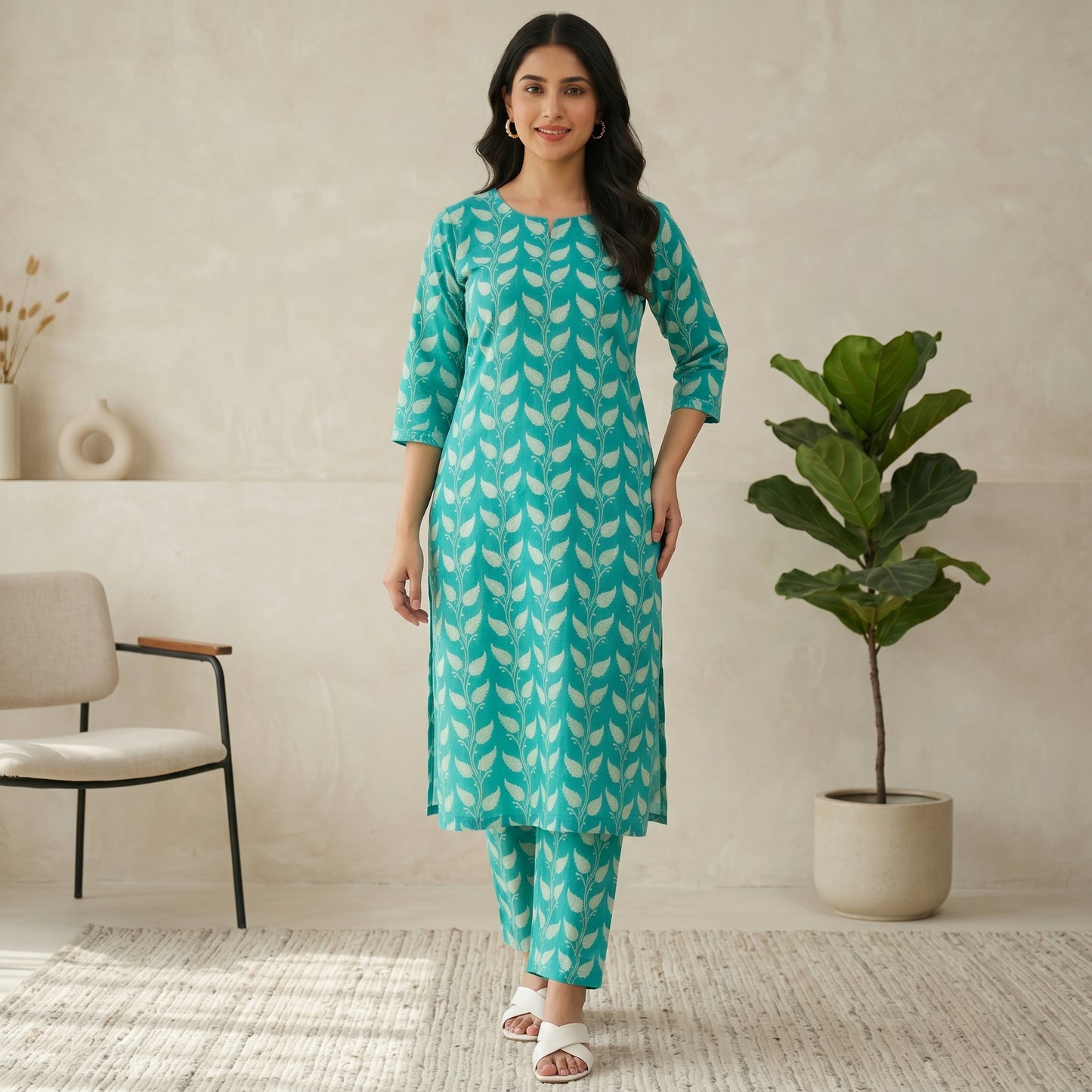 2 Piece Lawn Suit (Unstitched)
