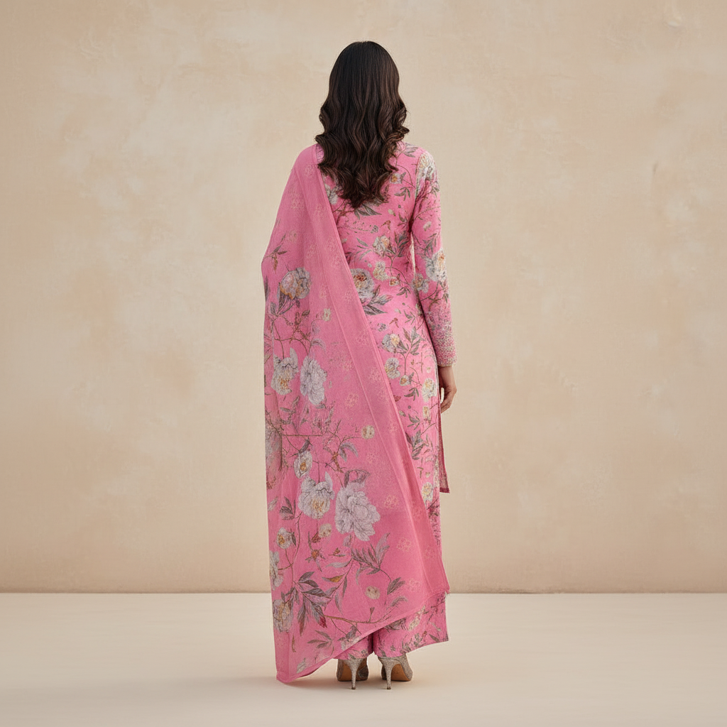 3 Piece Lawn Suit (Unstitched)