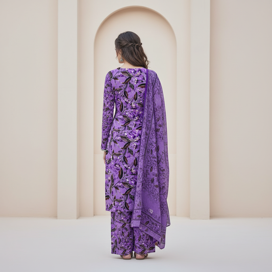 3 Piece Lawn Suit (Unstitched)